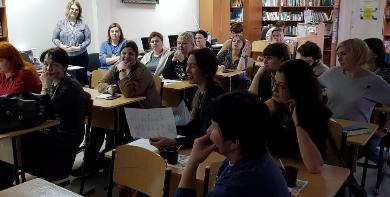 В Гимназии №16 презентовали опыт работы с лицами ОВЗ 