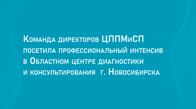 профессиональный интенсив в Областном центре диагностики и консультирования г. Новосибирска